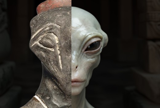 The Greys Are Native: Evidence for an Earth-Origin Identification